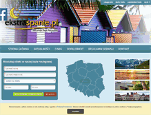 Tablet Screenshot of ekstraspanie.pl